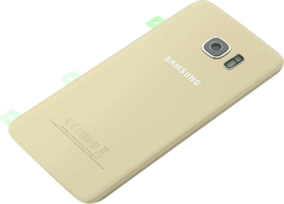 Medisch wangedrag Brouwerij Miniatuur ᐅ • Samsung Galaxy S7 Edge Achterkant Goud Origineel | Snel en Goedkoop:  PhoneGigant.nl