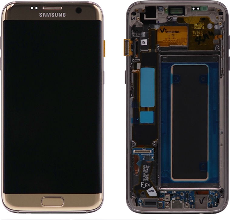 kubiek Kampioenschap pit ᐅ • Samsung Galaxy S7 Edge Scherm (LCD + Touchscreen) A+ Kwaliteit Goud |  Snel en Goedkoop: PhoneGigant.nl
