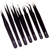 Antistatische pincet set (7 stuks)