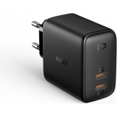 Aukey (2 x USB C) Power Delivery Oplader 65W 