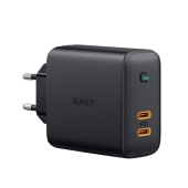 Aukey Power Delivery lader 2x USB-C - 36W