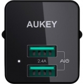 Aukey Ultra Compact 2x USB Lader - Fast Charger 12W