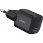 Aukey USB-C Adapter - Ultra Compact Power Delivery - 20W - Zwart