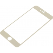 Gekleurde Tempered Glass iPhone 6 Plus & 6S Plus Goud