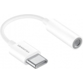 Huawei Origineel USB-C naar Mini-Jack Converter - Wit