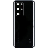 Huawei P40 Pro achterkant (ELS-NX9 ELS-N09) zwart 02353MEL
