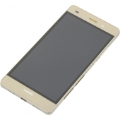 Huawei P8 Lite Scherm (LCD + Touchscreen + Frame) Goud