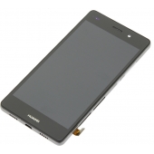Huawei P8 Lite Scherm (LCD + Touchscreen + Frame) Zwart