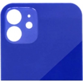 iPhone 12 Achterkant Glas - Big Hole - Blue