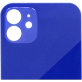 iPhone 12 Achterkant Glas - Big Hole - Blauw