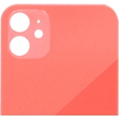 iPhone 12 Achterkant Glas - Big Hole - Rood