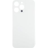 iPhone 15 Pro Achterkant Glas - Big Hole - Wit Titanium