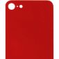 iPhone 8 Achterkant Glas - Big Hole - Red