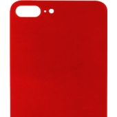 iPhone 8 Plus Achterkant Glas - Big Hole - Red