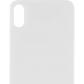 iPhone X Achterkant Glas - Big Hole - Silver