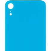 iPhone XR Achterkant Glas - Big Hole - Blauw