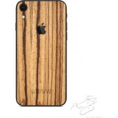 iPhone XR Rauw Cover Zebrano