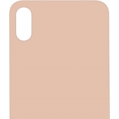 iPhone XS Achterkant Glas - Big Hole - Rosé Gold
