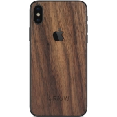 iPhone XS MAX Rauw Cover Walnoot