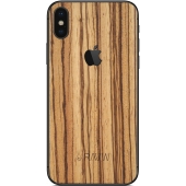 iPhone XS MAX Rauw Cover Zebrano