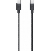 Kabel Mophie USB-C naar USB-C - 1 Meter - Nylon - Zwart
