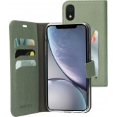 Mobiparts Wallet Case Stone Green iPhone XR