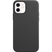 Phonegigant - iPhone 12 Hoesje - Silicone case met Magsafe - Zwart