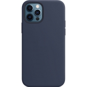 Phonegigant - iPhone 12 Pro Hoesje - Silicone case met Magsafe - Blauw