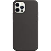 Phonegigant - iPhone 12 Pro Hoesje - Silicone case met Magsafe - Zwart