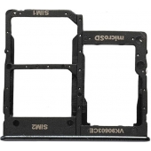 Samsung Galaxy A20e Sim tray + MicroSD tray Black GH98-44377A