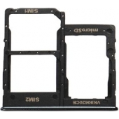 Samsung Galaxy A40 Sim tray + MicroSD tray black GH98-44303A