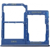 Samsung Galaxy A40 Sim tray + MicroSD tray Blue GH98-44303C