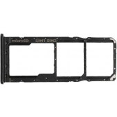 Samsung Galaxy A50 (SM-A505F) Dual Simkaart Houder Black GH98-43922A