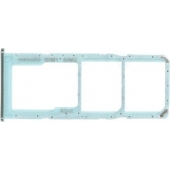 Samsung Galaxy A51 (SM-A515F) Dual Simkaart Houder blue GH98-45036C