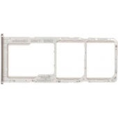 Samsung Galaxy A51 (SM-A515F) Dual Simkaart Houder white GH98-45036A