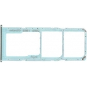 Samsung Galaxy A71 (SM-A715F) Dual Simkaart Houder blue GH98-44757C