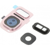 Samsung Galaxy S7 & S7 Edge Camera Lens Cover Roze