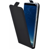 Samsung Galaxy S8 Plus Mobiparts Flip Case Zwart