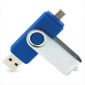 USB Stick voor Smartphone OTG - Micro USB - Blauw - 128GB